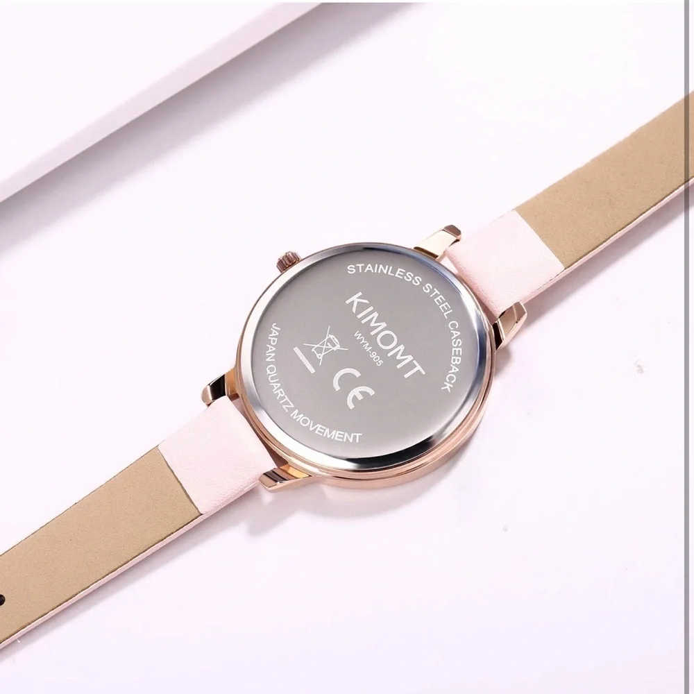 Women's Watches Leather Band Luxury Quartz Watches Waterproof Ladies Gift